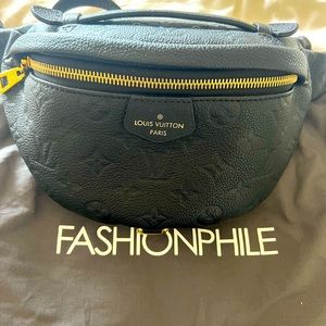 Louis Vuitton Empreinte Black Bumbag - Excellent condition. Comes with LV tags
